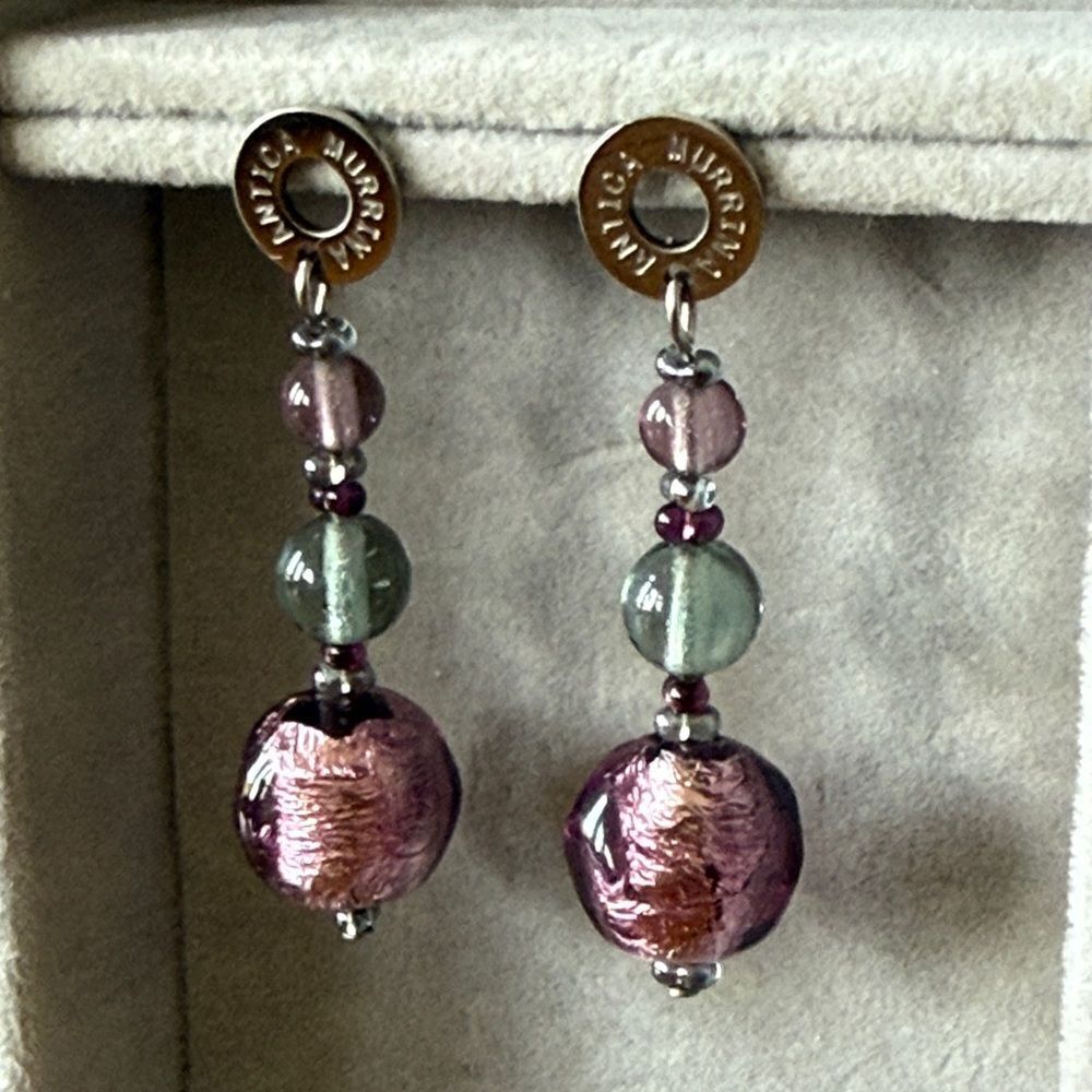 Antica Murrina Murano Glass Earrings